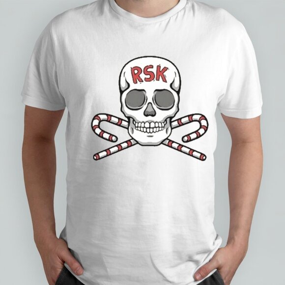 PKA Podcast T-Shirt Real Sweet Skull Logo Meme Graphic Fan Retro Tee 92 - Picture 1 of 5